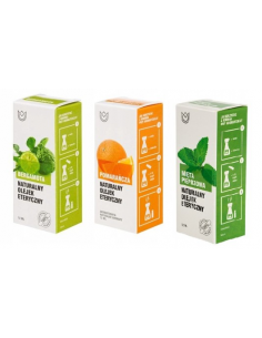 Zestaw naturalnych olejków...