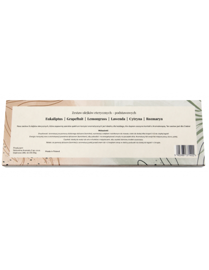 Elegancki zestaw 6 olejków...