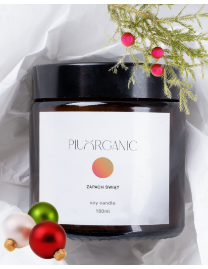 ŚWIECA ZAPACH ŚWIĄT 180ml