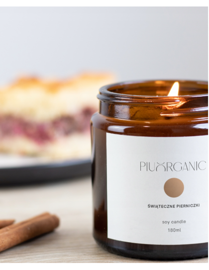 ŚWIECA ŚWIĄTECZNE PIERNICZKI 180ml